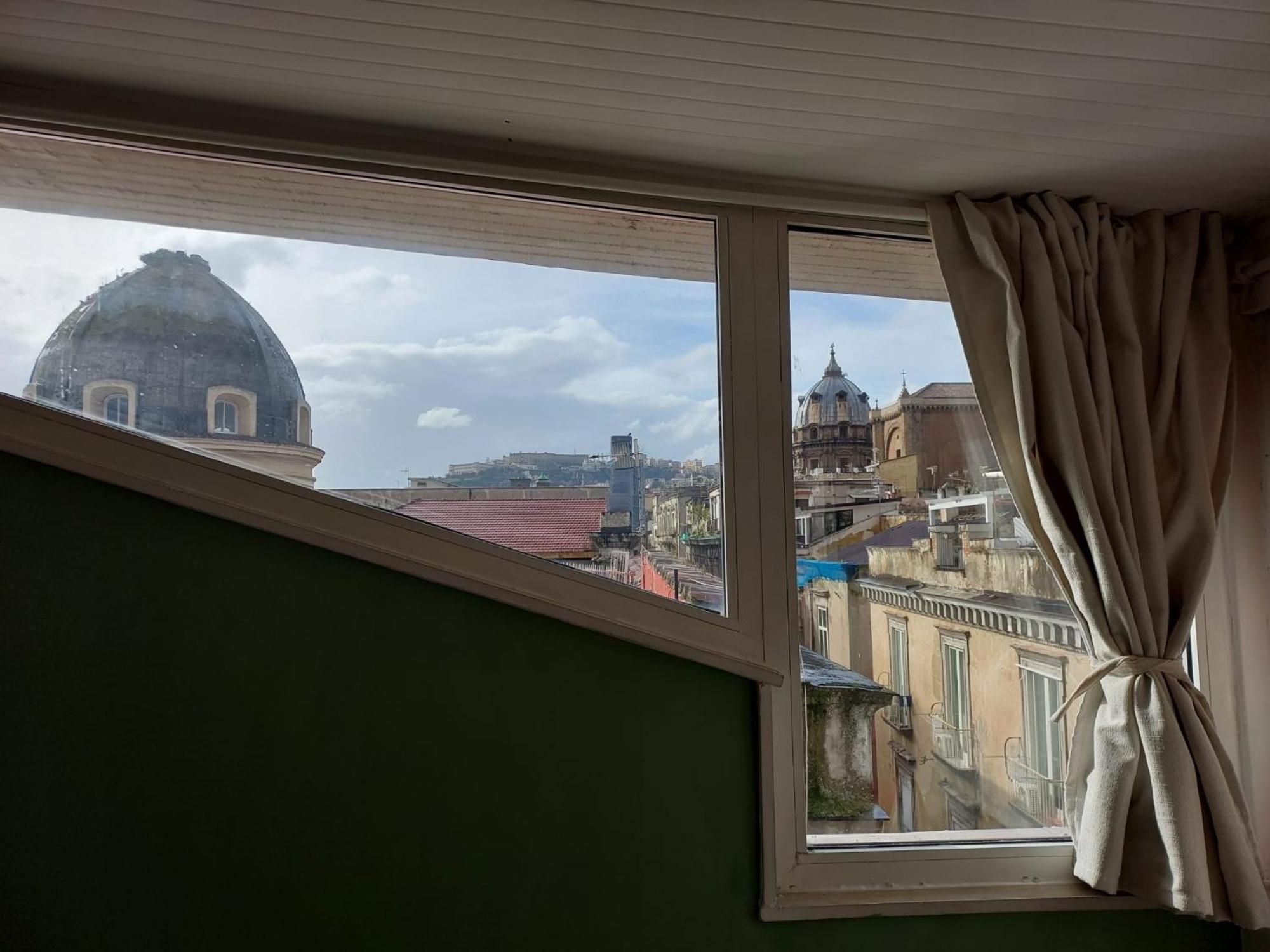 Historical Naples With Panoramic Terrace Apartment ภายนอก รูปภาพ